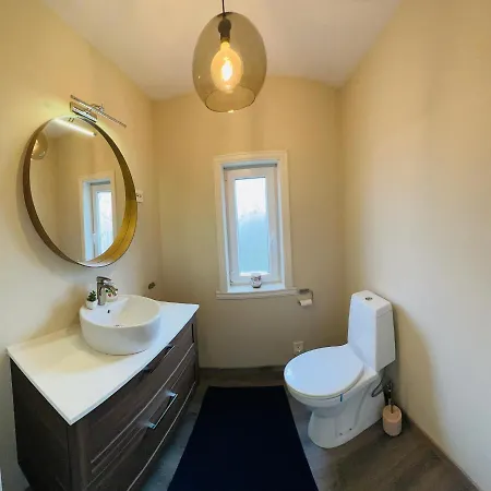 Med Badestamp Dom wakacyjny Lavik (Sogn og Fjordane)